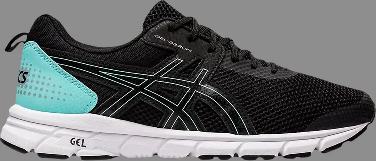 

Кроссовки wmns gel 33 run 'black icy morning' Asics, черный