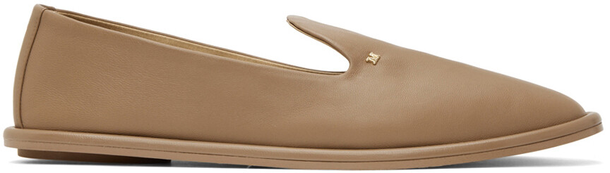 

Бежевые лоферы Leen Max Mara