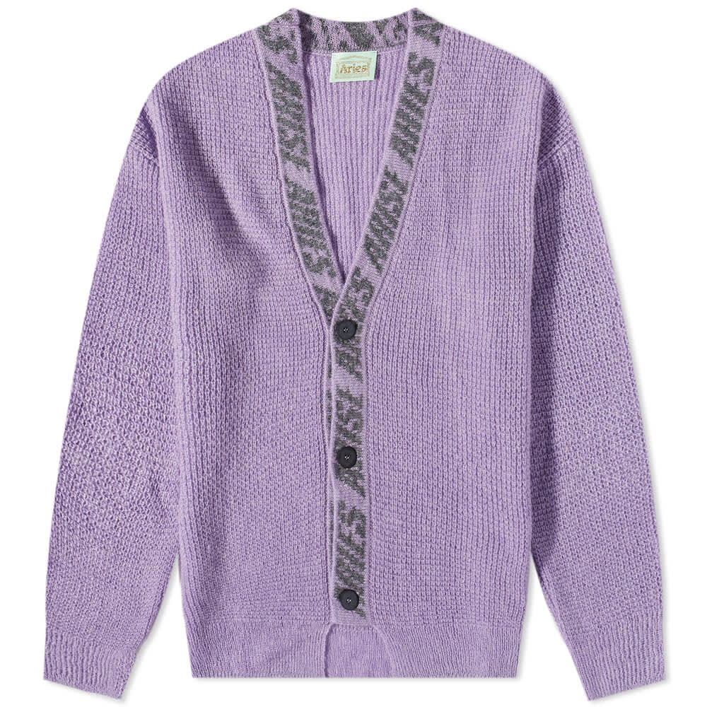 

Джемпер Aries Waffle Knit Cardigan, Фиолетовый