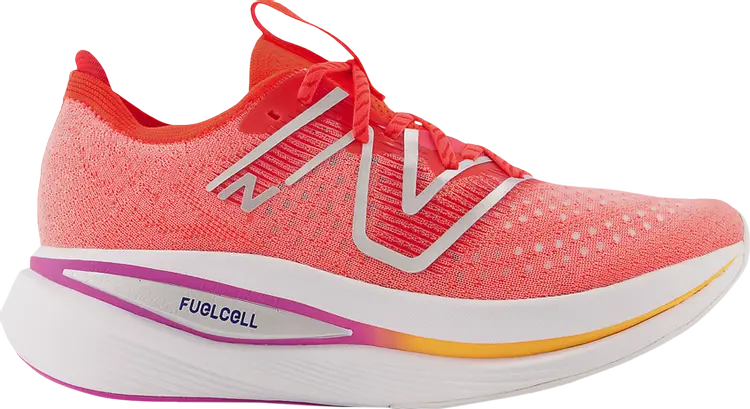 

Кроссовки New Balance FuelCell SuperComp 2E Wide 'Electric Red', красный