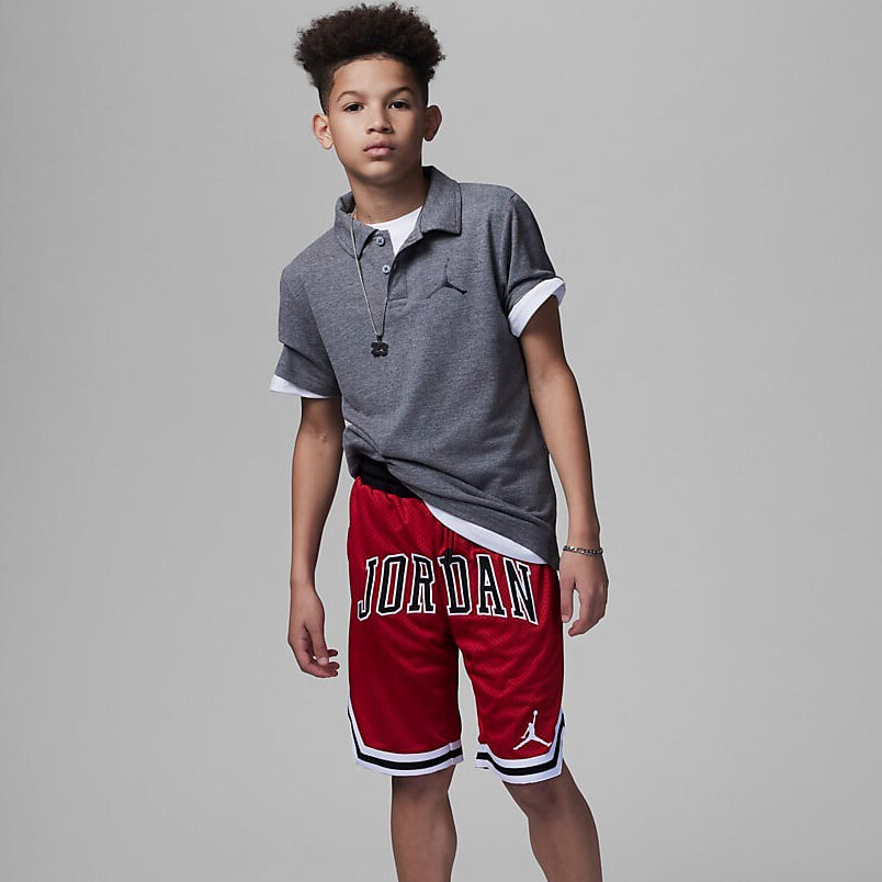 

Шорты Nike Jordan Retro Basketball Mesh, красный