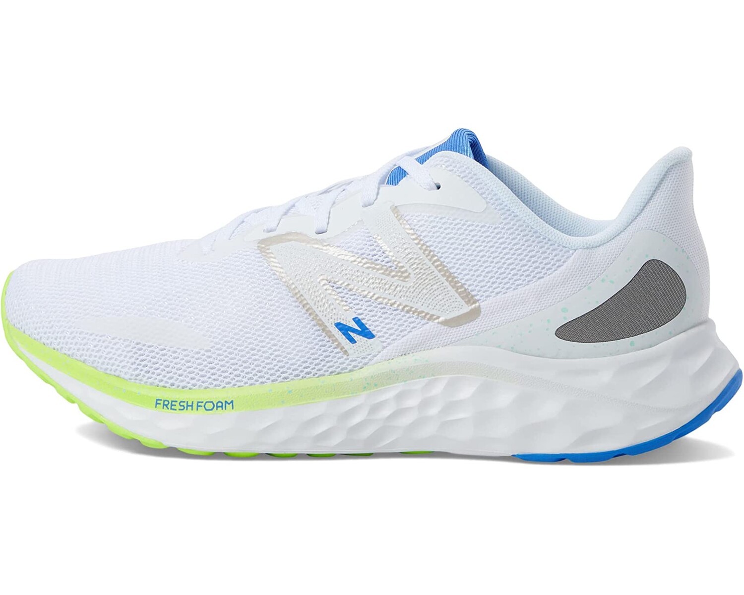 

Кроссовки New Balance Fresh Foam Arishi v4, белый/синий/зеленый