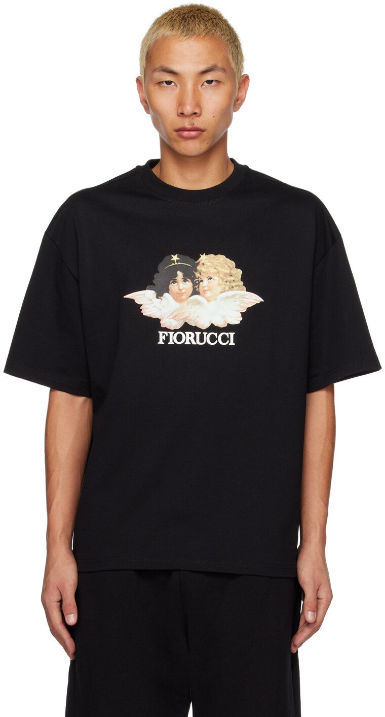 

Футболка «Черные ангелы» Fiorucci