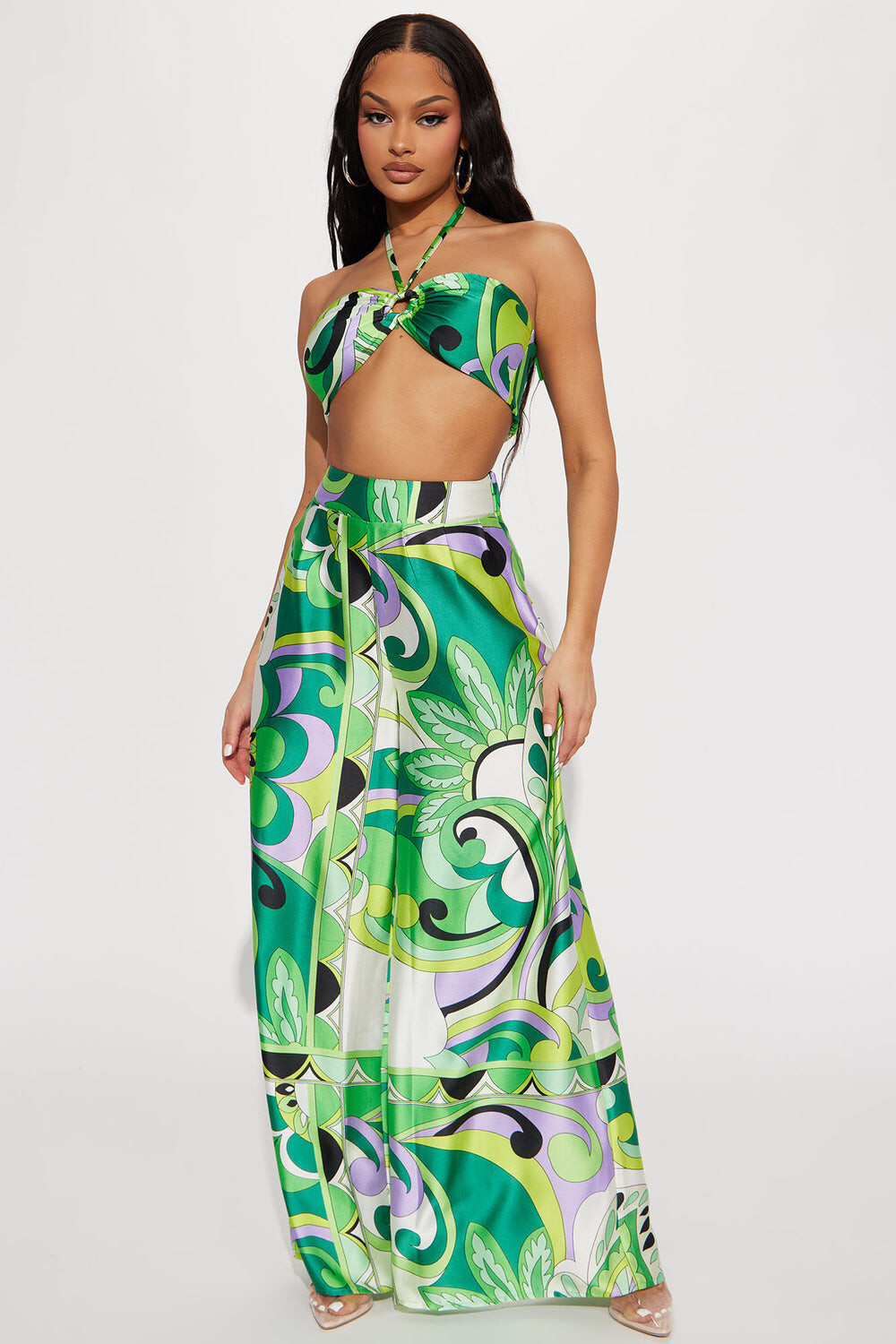

Брюки Fashion Nova SP425822FN, зеленый
