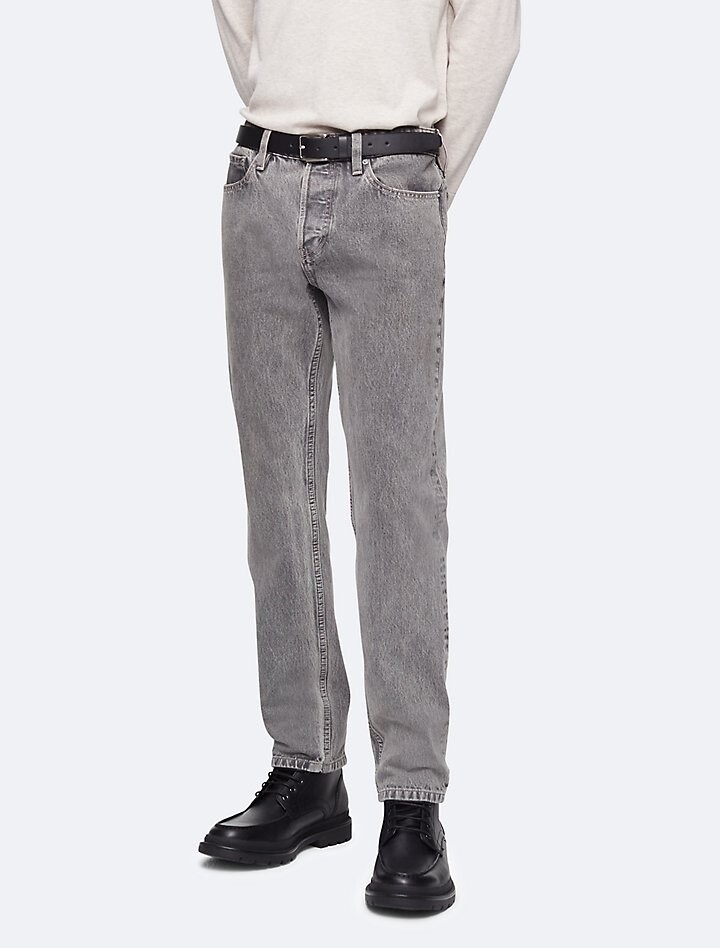 

Узкие прямые джинсы Palmer Grey Calvin Klein, серый