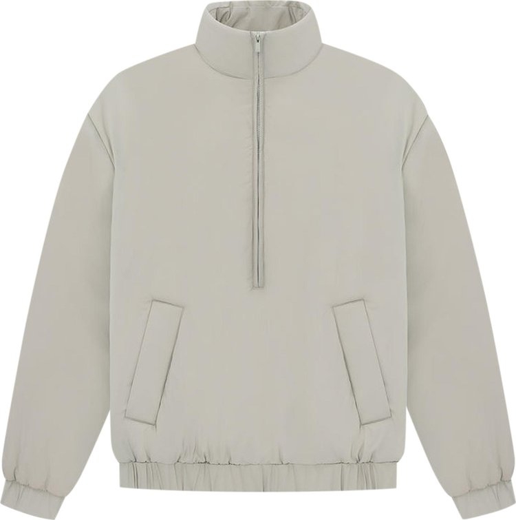 

Пуховик Fear of God Essentials Nylon Puffer Jacket 'Seal', серый