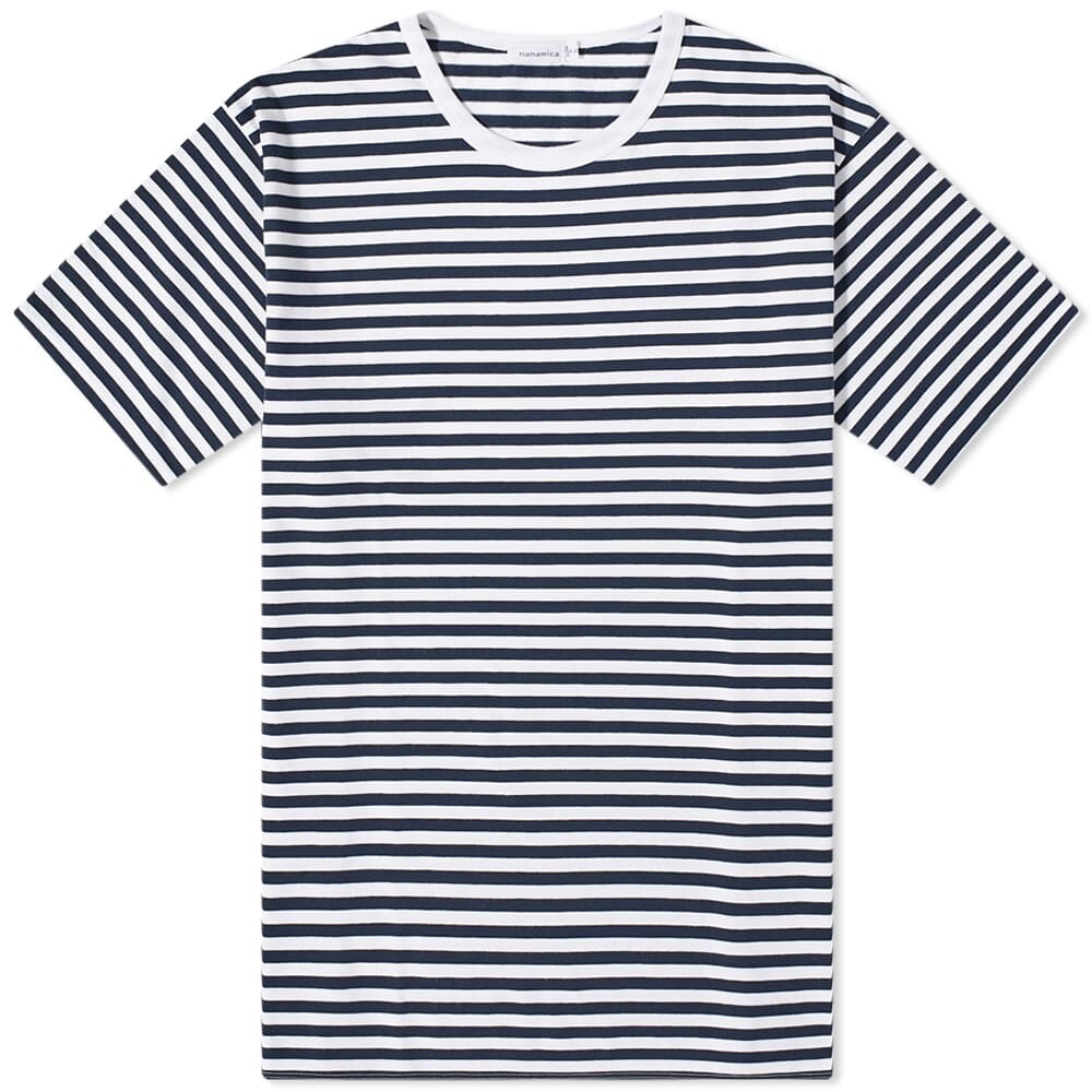 

Футболка Nanamica CoolMax Stripe Tee