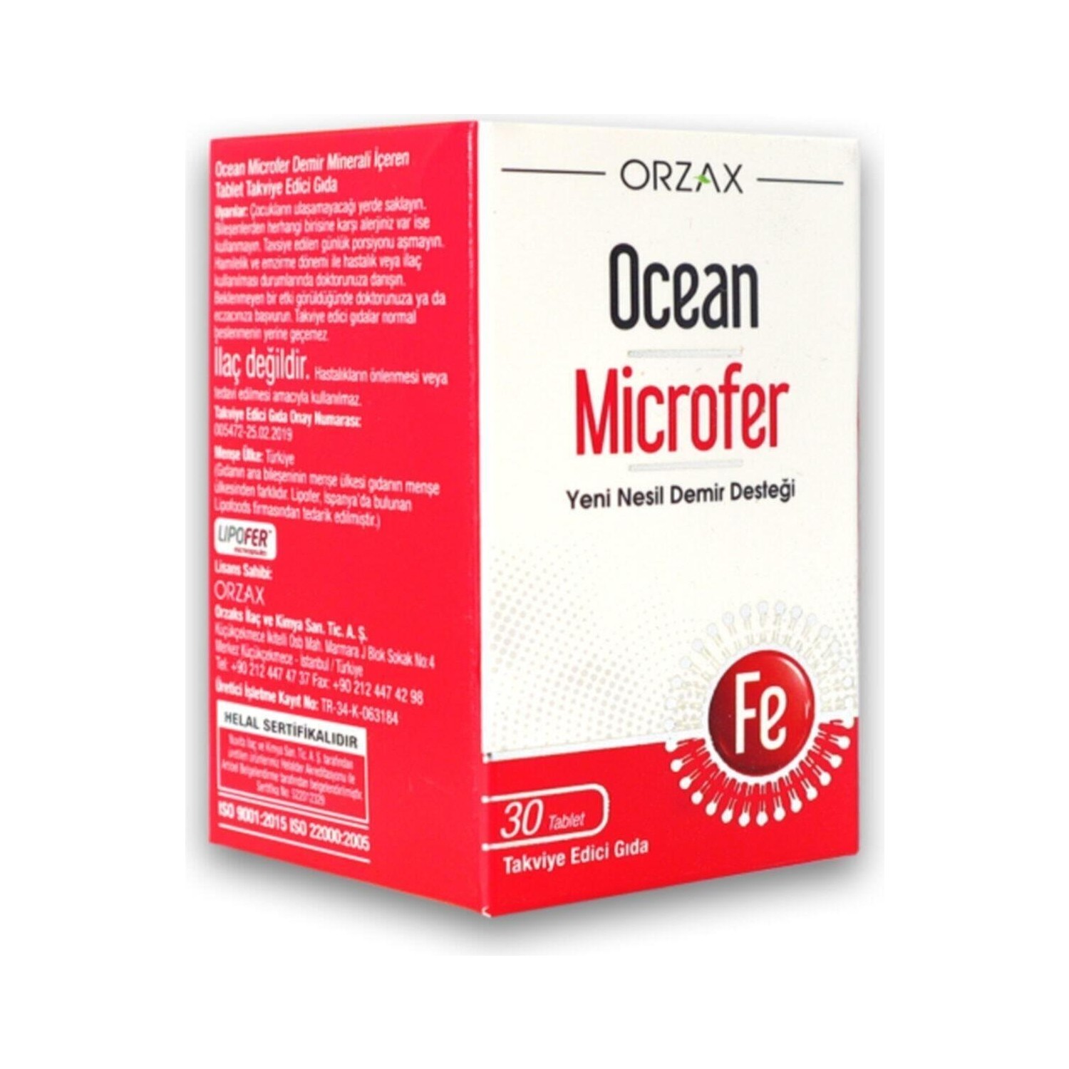 Микрофер Ocean, 30 таблеток tablet lcds
