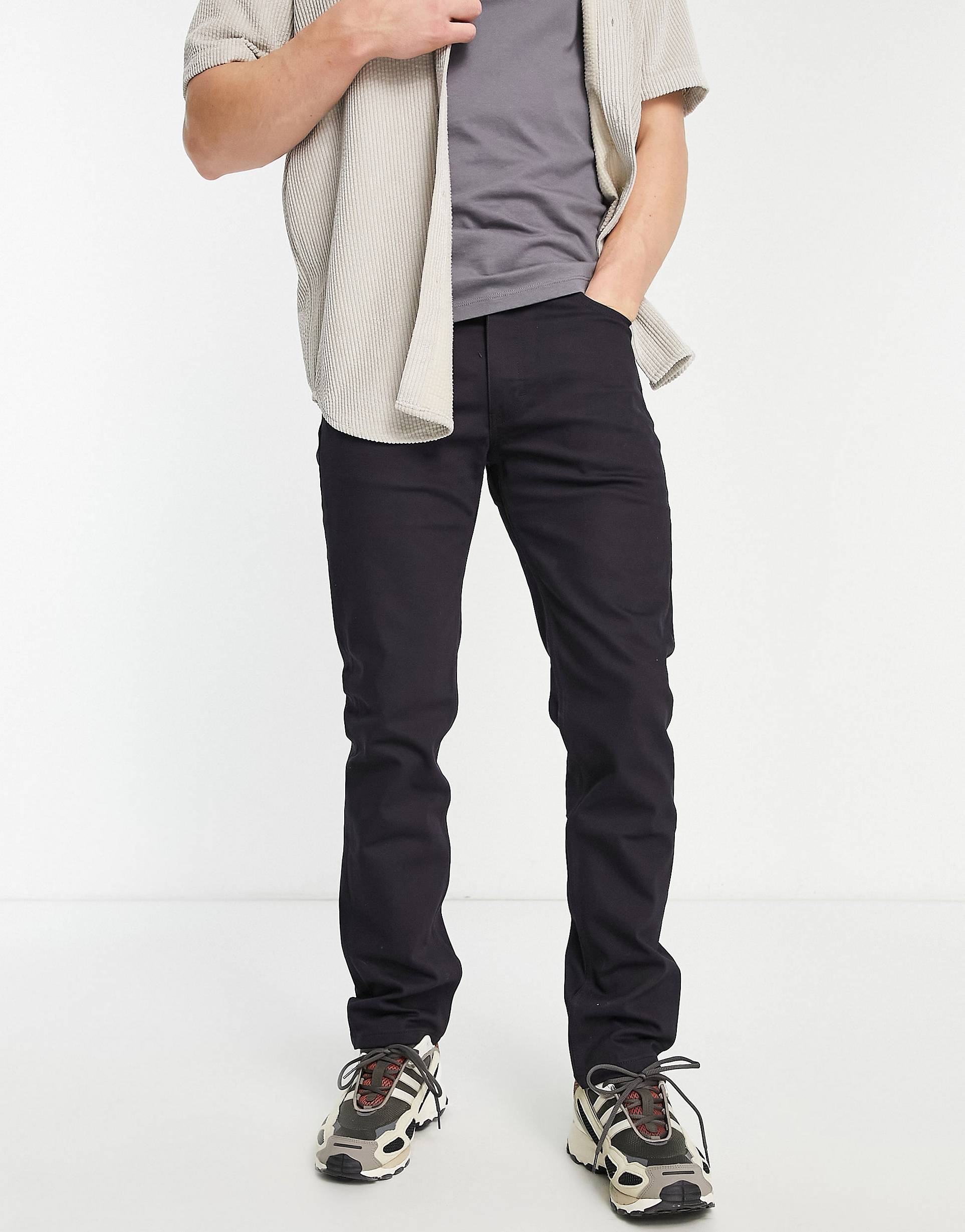 Черные джинсы узкого кроя с пятью карманами Levi's Skate 511