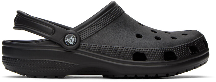 

Черные классические сабо Crocs