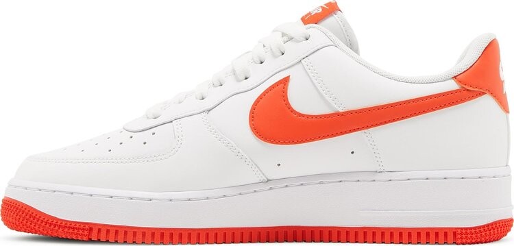 Nike air force shop 1 orange and white