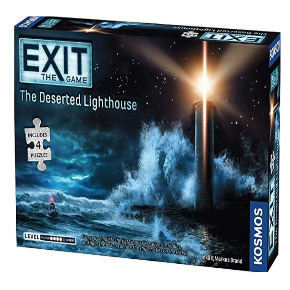 Настольная игра Thames & Kosmos Выход: заброшенный маяк (с головоломкой)  EXIT: The Deserted Lighthouse – заказать с доставкой из-за рубежа через  онлайн-сервис «CDEK.Shopping»