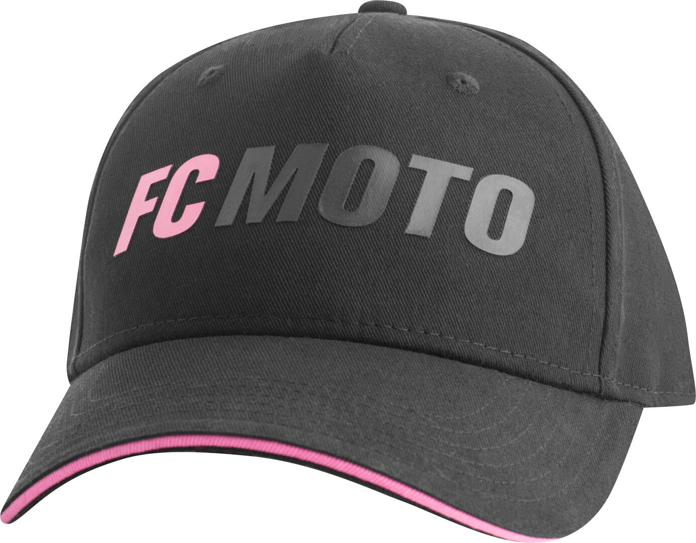 Кепка женская FC-Moto FCM-Logo, серый/розовый кепка женская меховая
