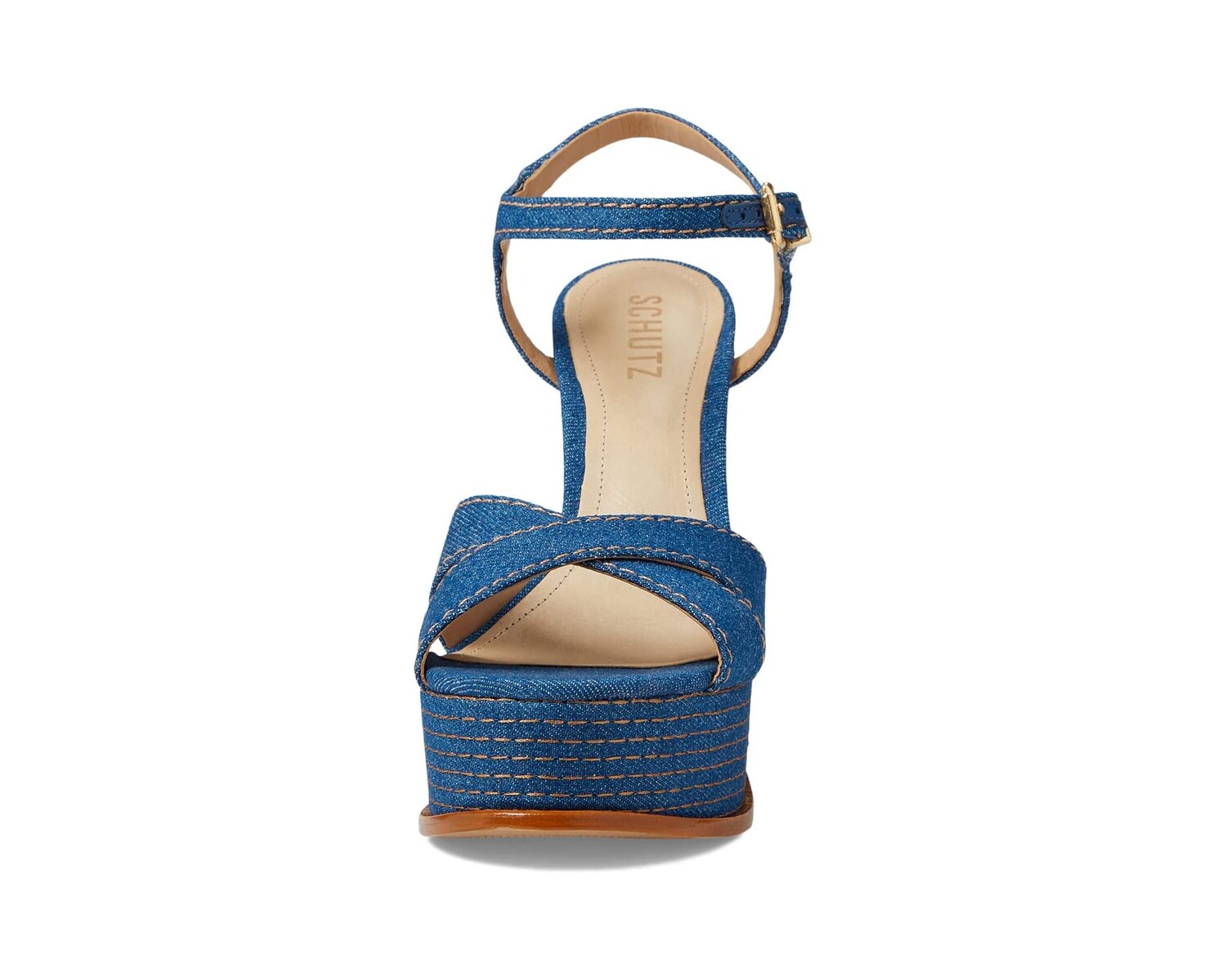 

Туфли на каблуках Keefa High Casual Schutz, синий