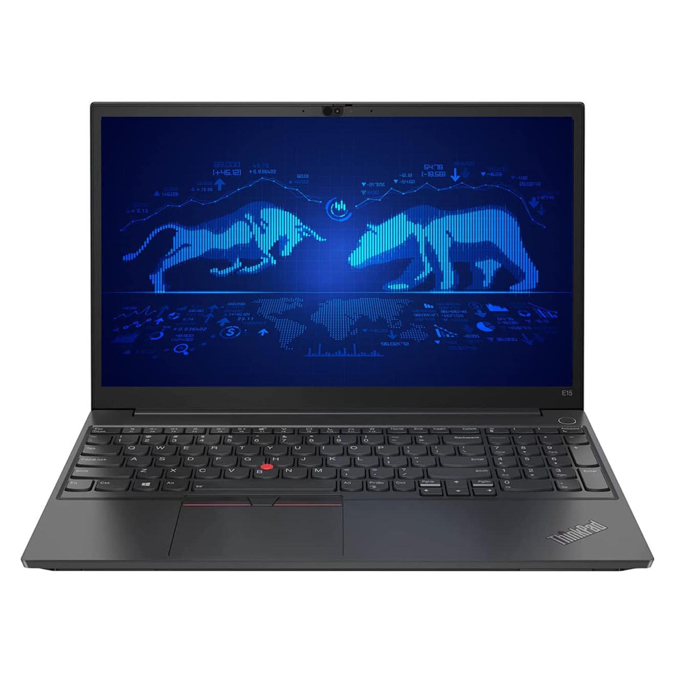 Ноутбук Lenovo ThinkPad E15 15.6'', 8 Гб/256 Гб, черный, английская/арабская клавиатура - фото