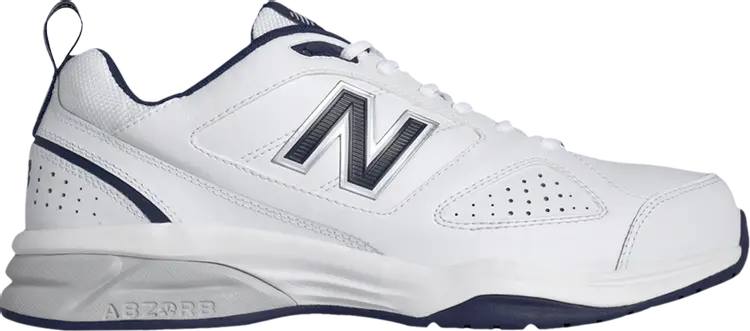 

Кроссовки New Balance 623v3 2E Wide 'White Navy', белый