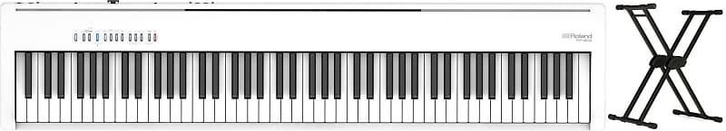 

Цифровое пианино Roland FP-30X с динамиками — белый комплект со стойкой X-Style Roland KS-20X для тяжелых условий эксплуатации с двойными распорками FP-30X-WH=1 KS-20X=1