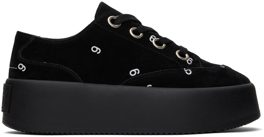 

Черные кроссовки на платформе 6 MM6 Maison Margiela