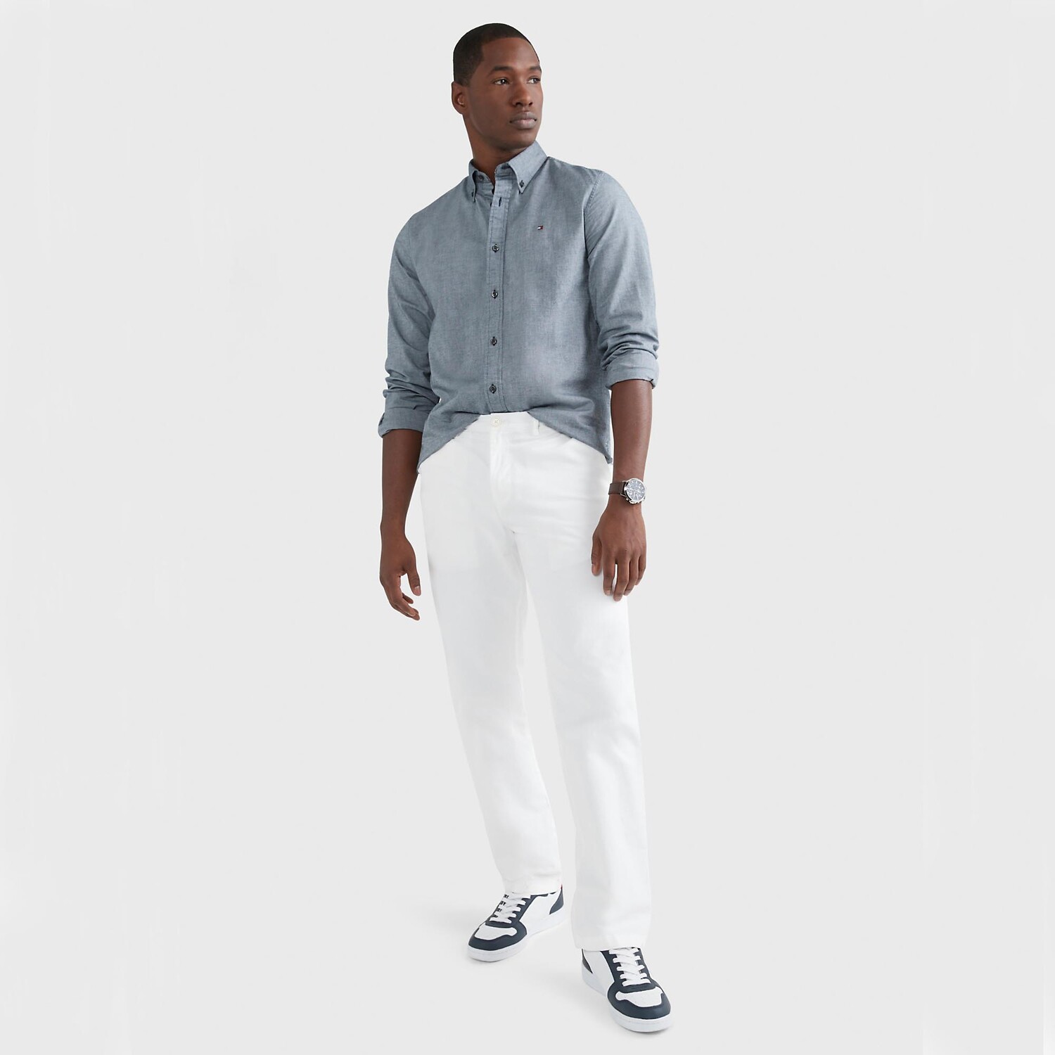 

Чиносы Tommy Hilfiger Denton Straight Fit, белый
