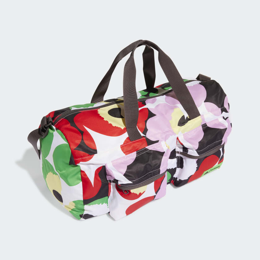 

Сумка adidas x Marimekko Allover Print Sports Duffel, черный/мультиколор