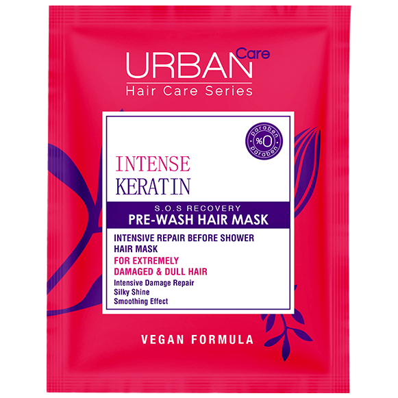 Urban Care Intense Keratin регенерирующая маска для волос, 50 ​​мл