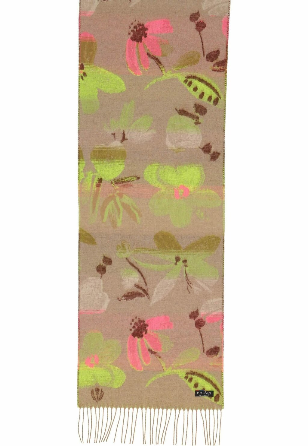 

Шарф FLORAL CASMINK MADE IN GERMANY FRAAS, бежевый