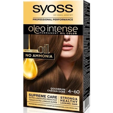 

Color Oleo Intense 4-60 Золотисто-коричневый цвет волос, Syoss