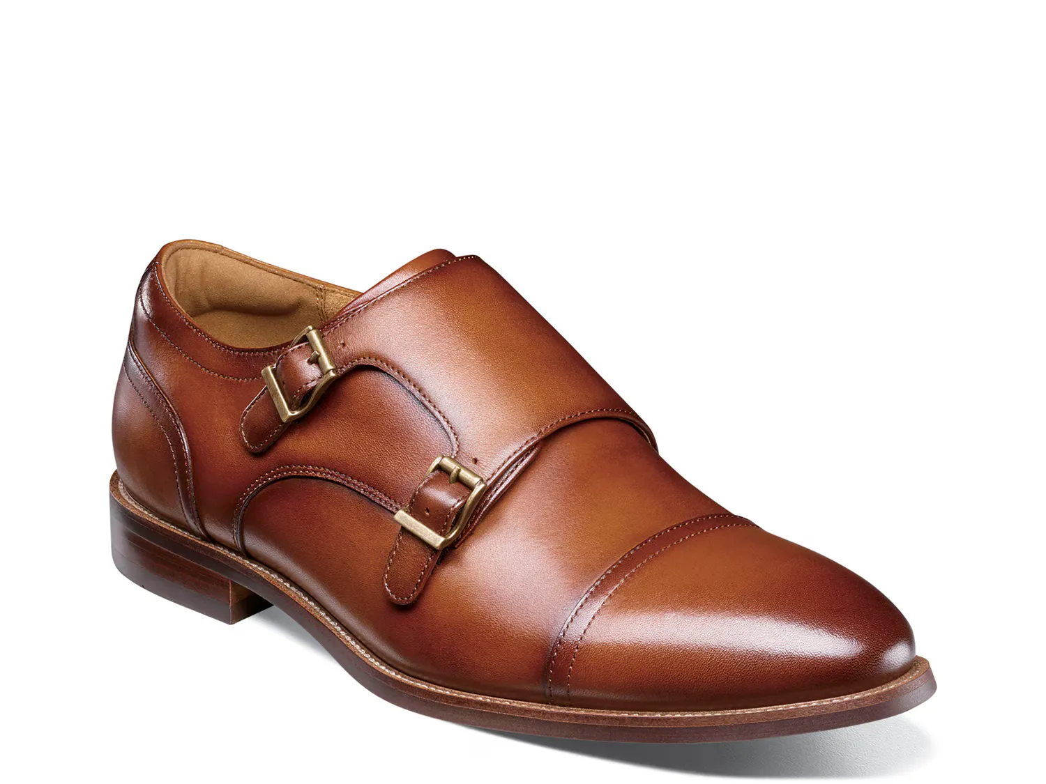 

Слипоны Rucci Monk Strap Slip-On Florsheim, цвет cognac