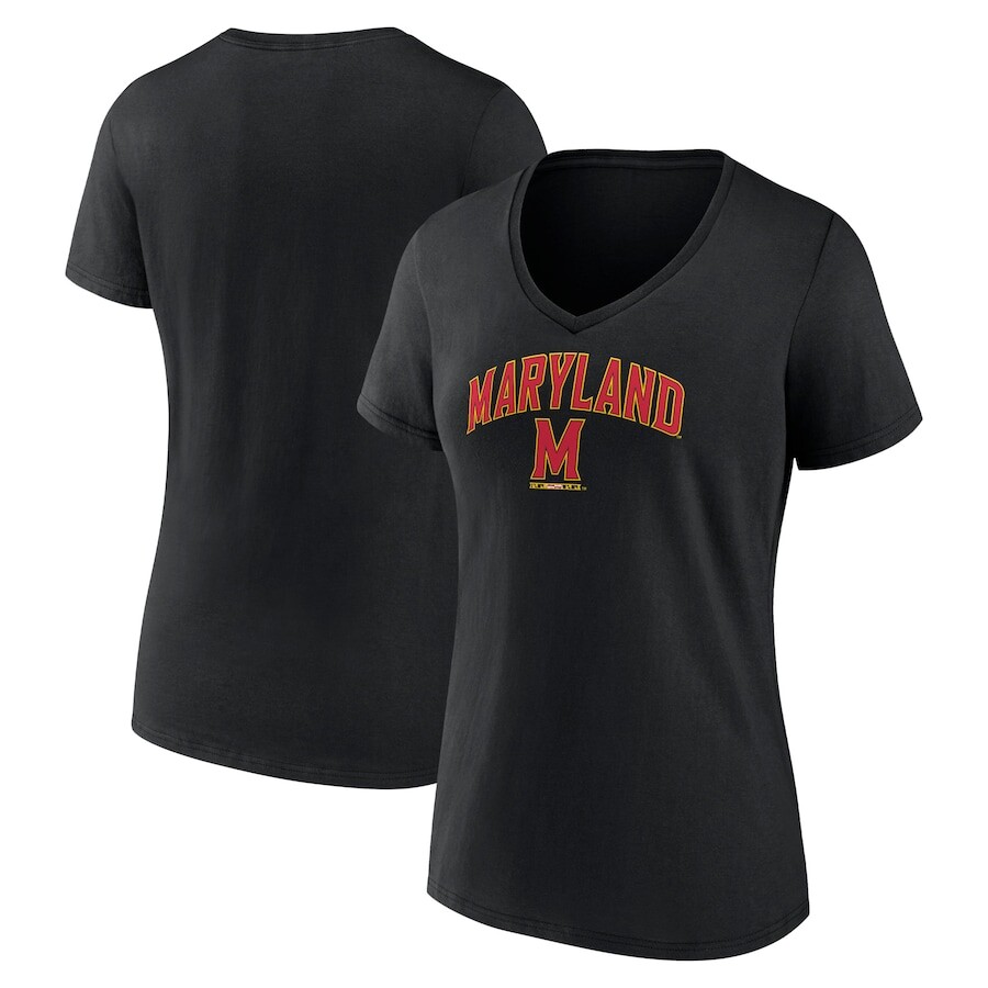 

Футболка с коротким рукавом Fanatics Branded Maryland Terrapins, черный