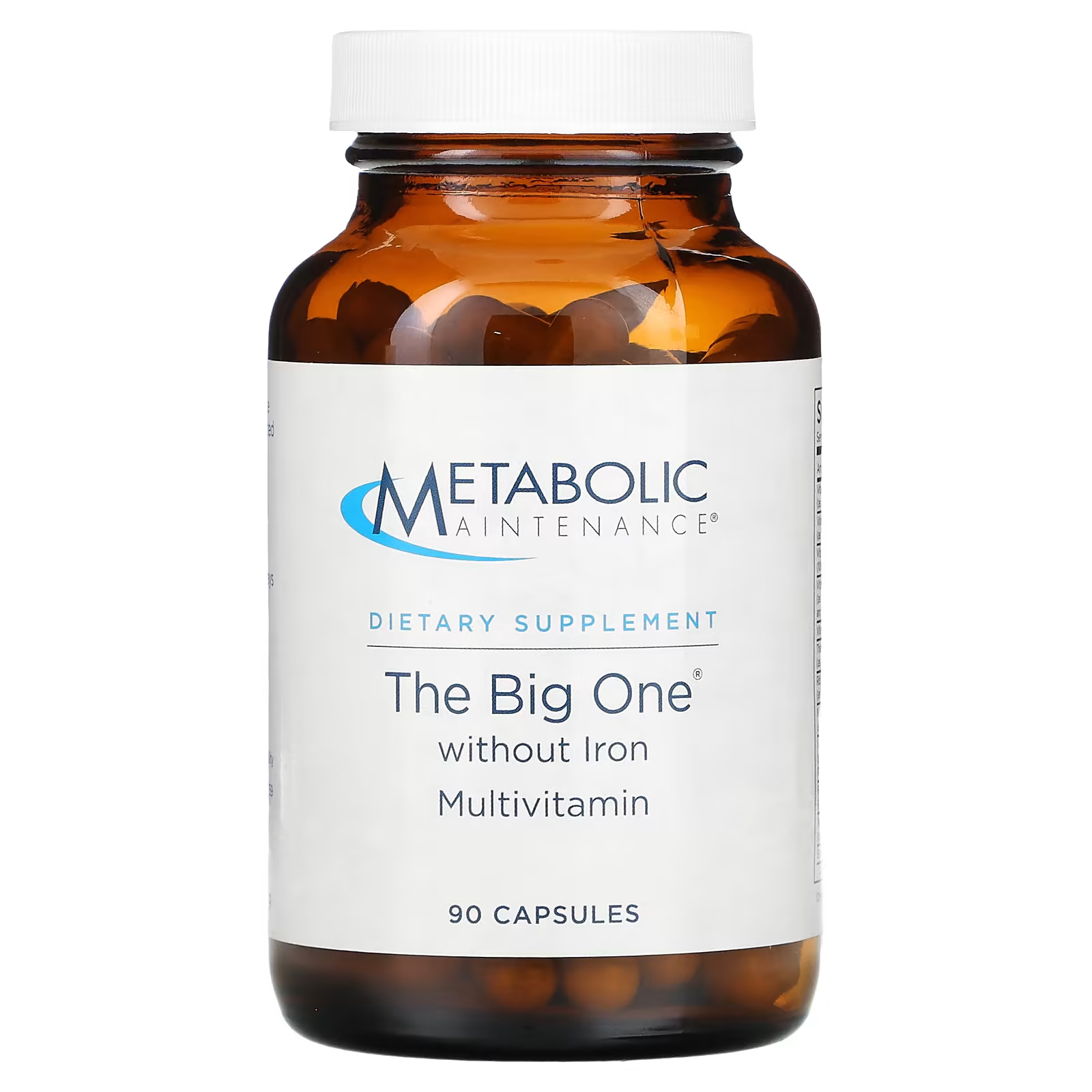 Метаболическое обслуживание The Big One без железа, 90 капсул Metabolic Maintenance metabolic maintenance the big one без железа 100 капсул