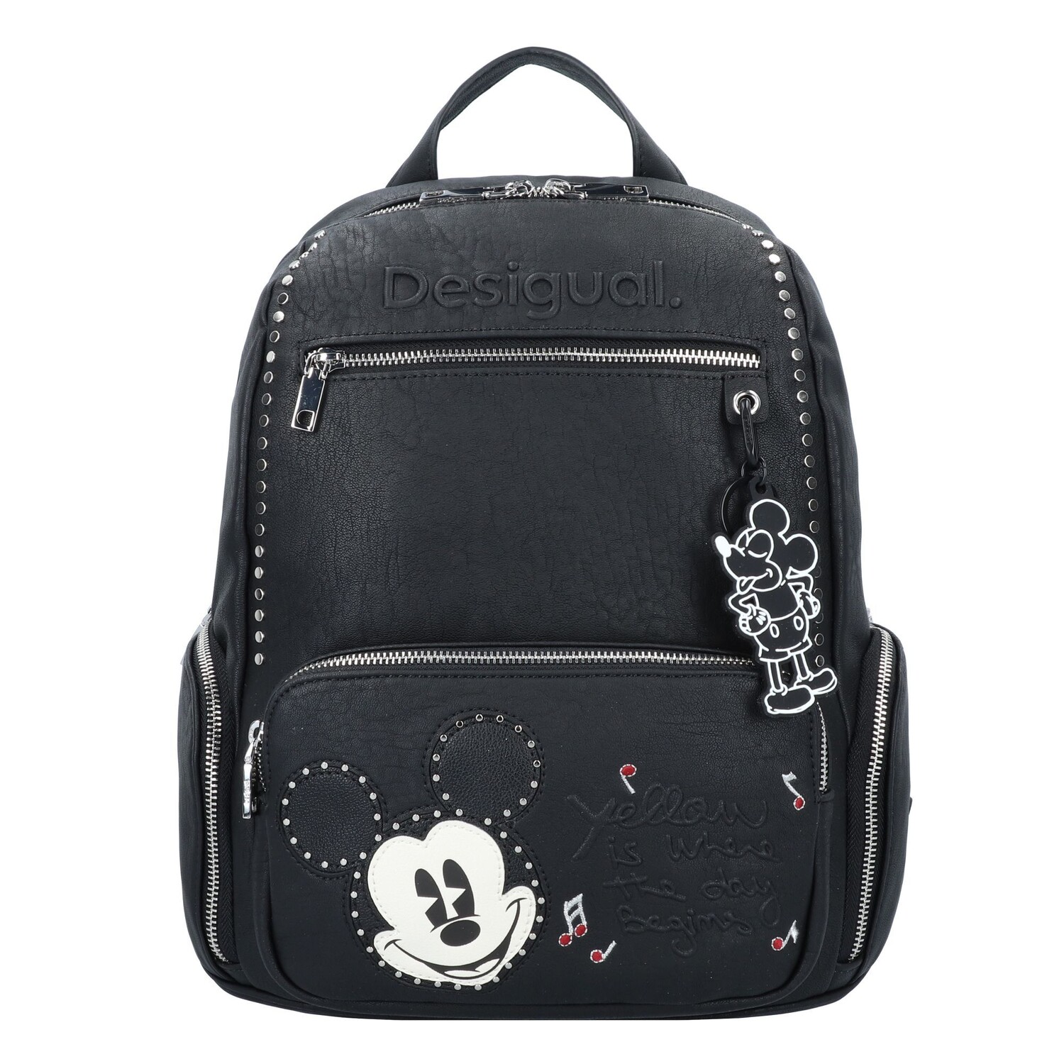 

Рюкзак Desigual Mickey Rock City 35 cm, черный