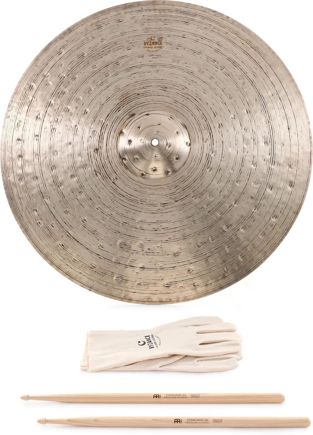 

Тарелки Meinl 24 дюйма Byzance Foundry Reserve Ride Cymbal