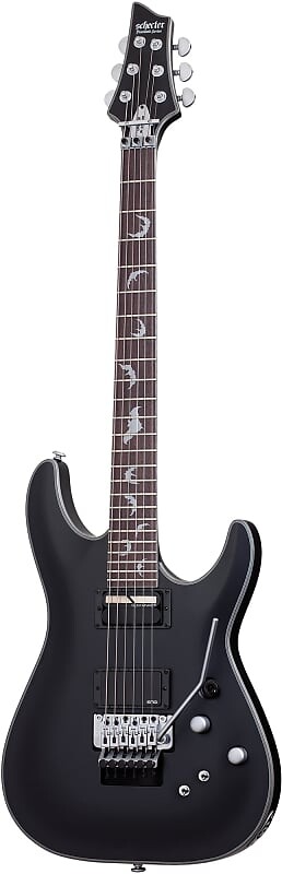 Электрогитара Schecter Damien Platinum-6 FR S Satin Black