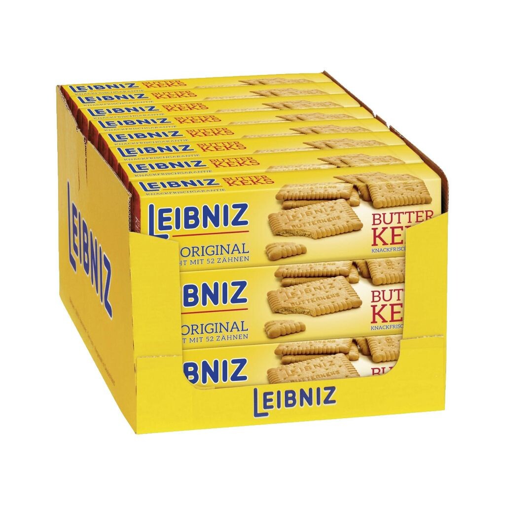 

Печенье Bahlsen Leibniz сдобное с 52 зубчиками 200г упаковка 24 штуки