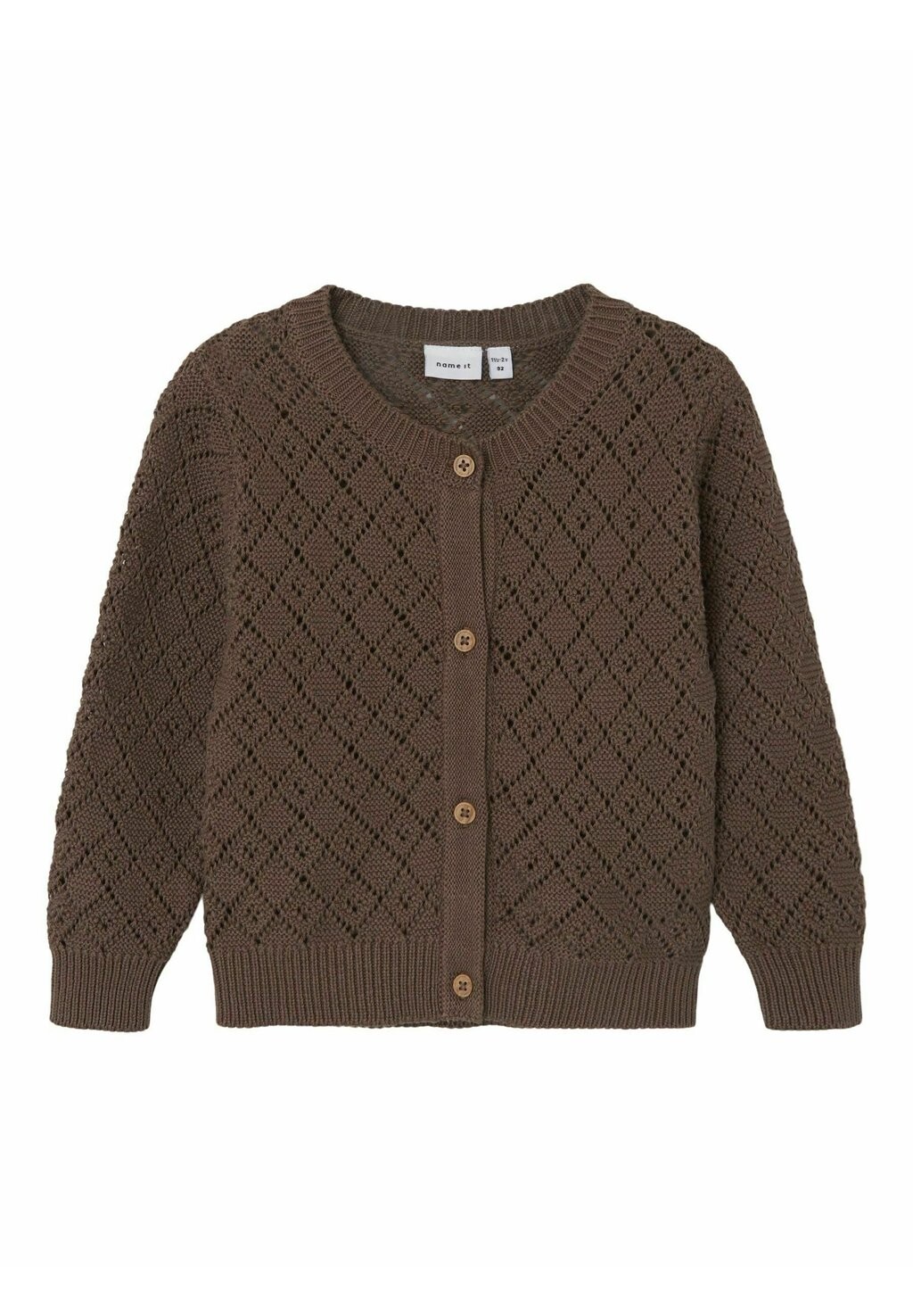 

Кардиган Name it, цвет deep taupe