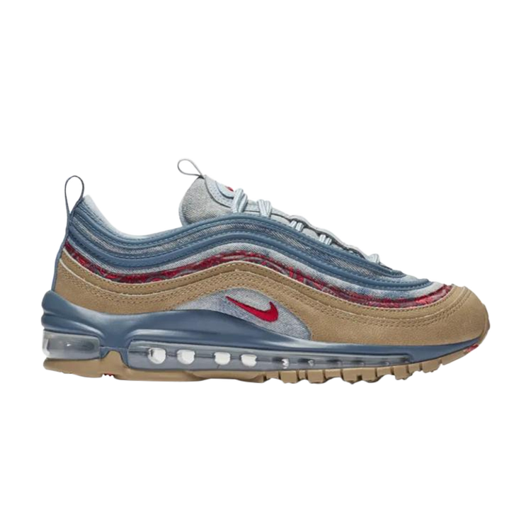 

Кроссовки Nike Air Max 97 GS 'Wild West', серый