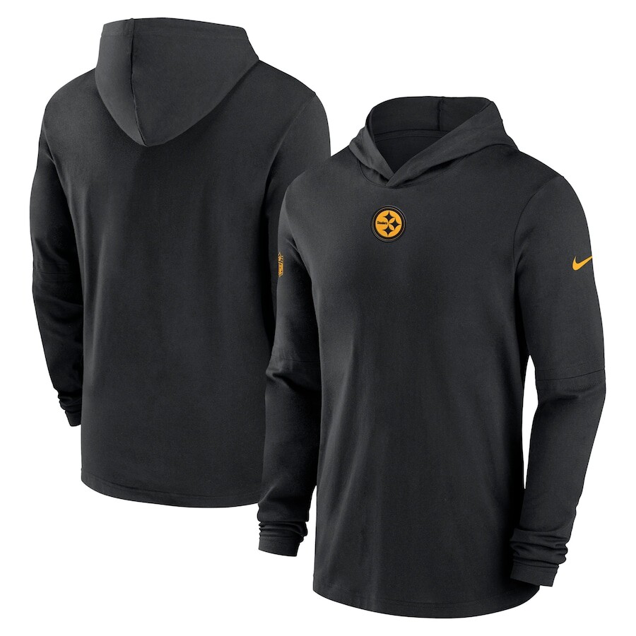 

Футболка с длинным рукавом Nike Pittsburgh Steelers, черный
