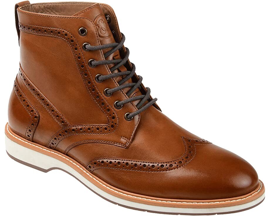 

Ботинки Enzzo Wing Tip Boot Thomas & Vine, коньяк