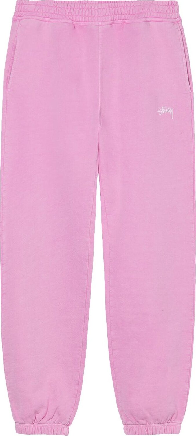 

Брюки Stussy Overdyed Stock Logo Pant 'Pink', розовый