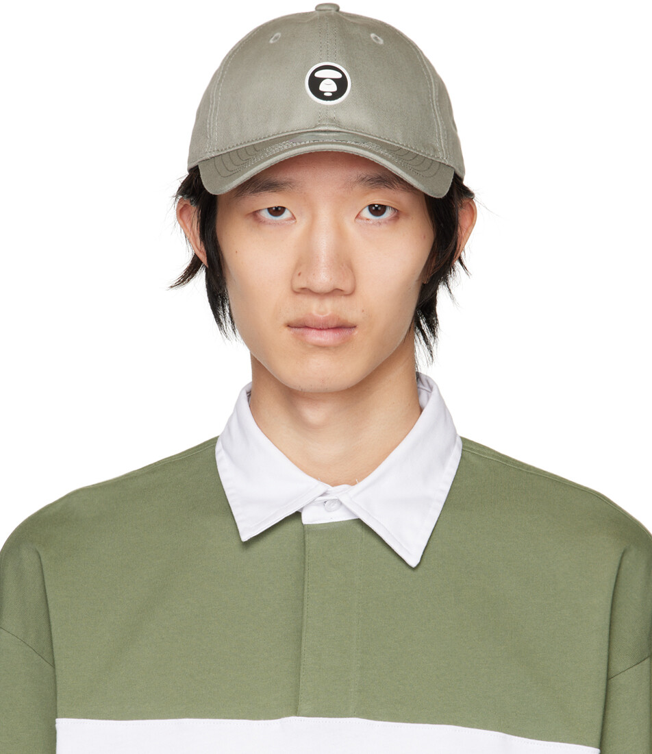

Серая кепка с вышивкой AAPE by A Bathing Ape