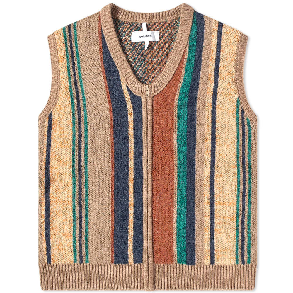 

Джемпер Soulland Larry Knit Vest, Коричневый