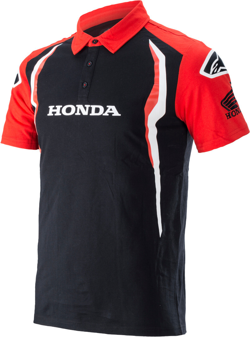 цена Рубашка поло Alpinestars Honda, черный/красный