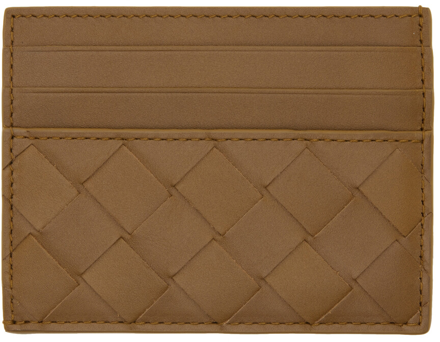 

Бежевая визитница Intrecciato Bottega Veneta