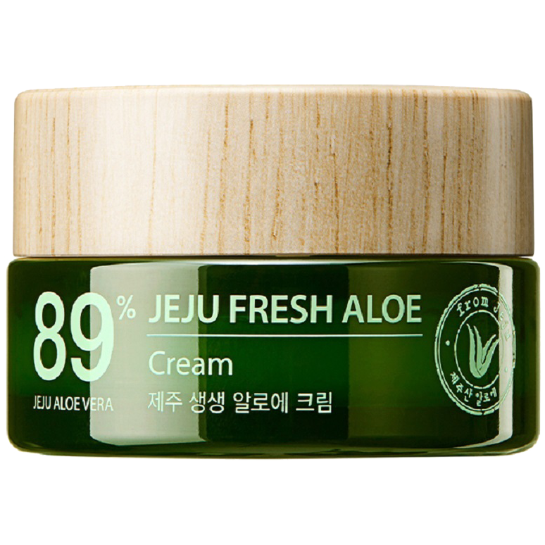 Крем для лица увлажняющий с экстрактом алоэ. Крем the Saem. The Saem Jeju Fresh Aloe. Крем с алоэ Saem.