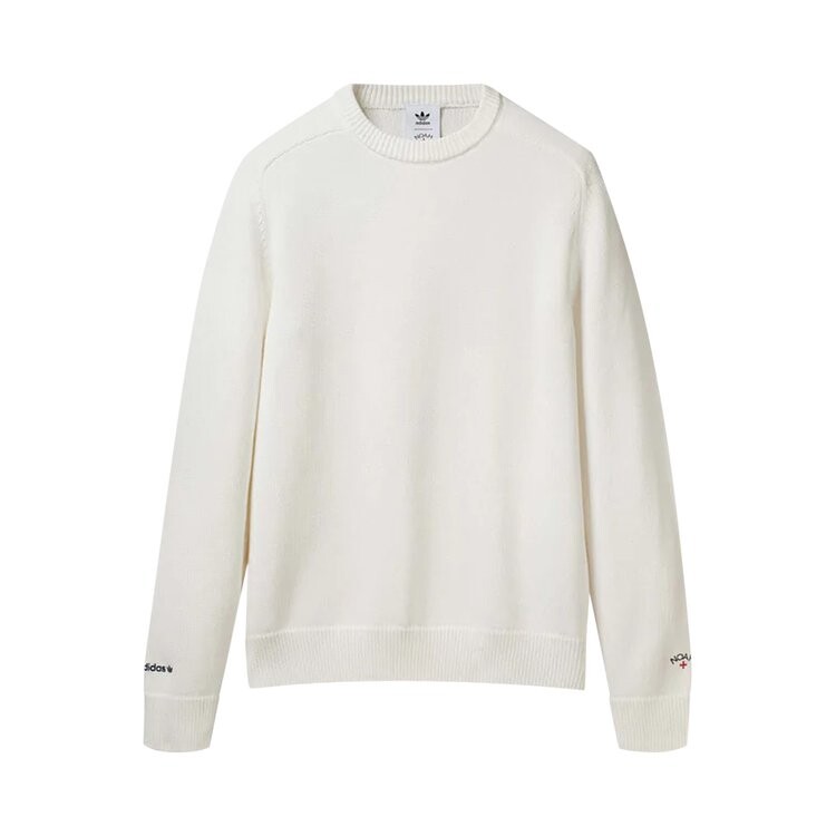 

Толстовка adidas x Noah Crew Neck 'Off White', белый