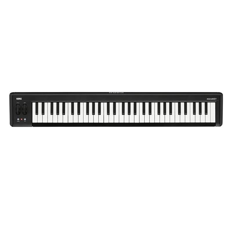 компактная миди клавиатура korg microkey 25 compact midi keyboard 61-клавишная компактная Korg microKEY2 MIDI-клавиатура