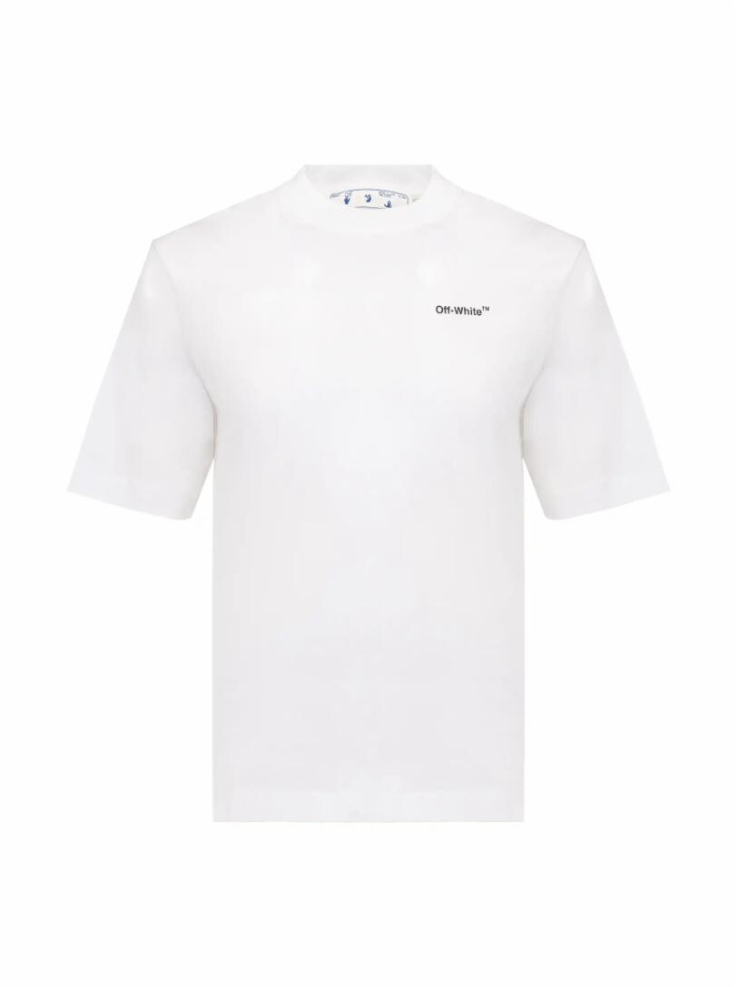 

Хлопковая футболка с принтом Off-White
