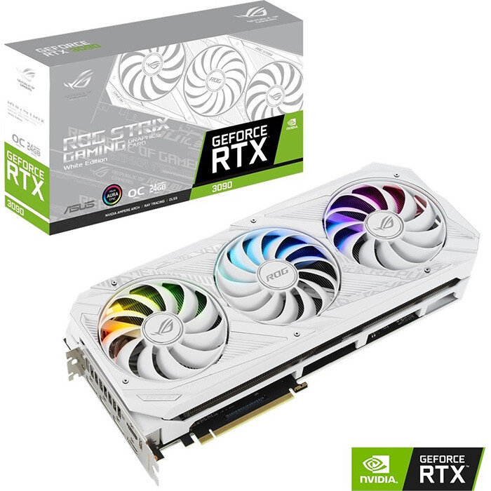 

Видеокарта ASUS ROG Strix GeForce RTX 3090 24GB GDDR6X 384-bit, OC Edition