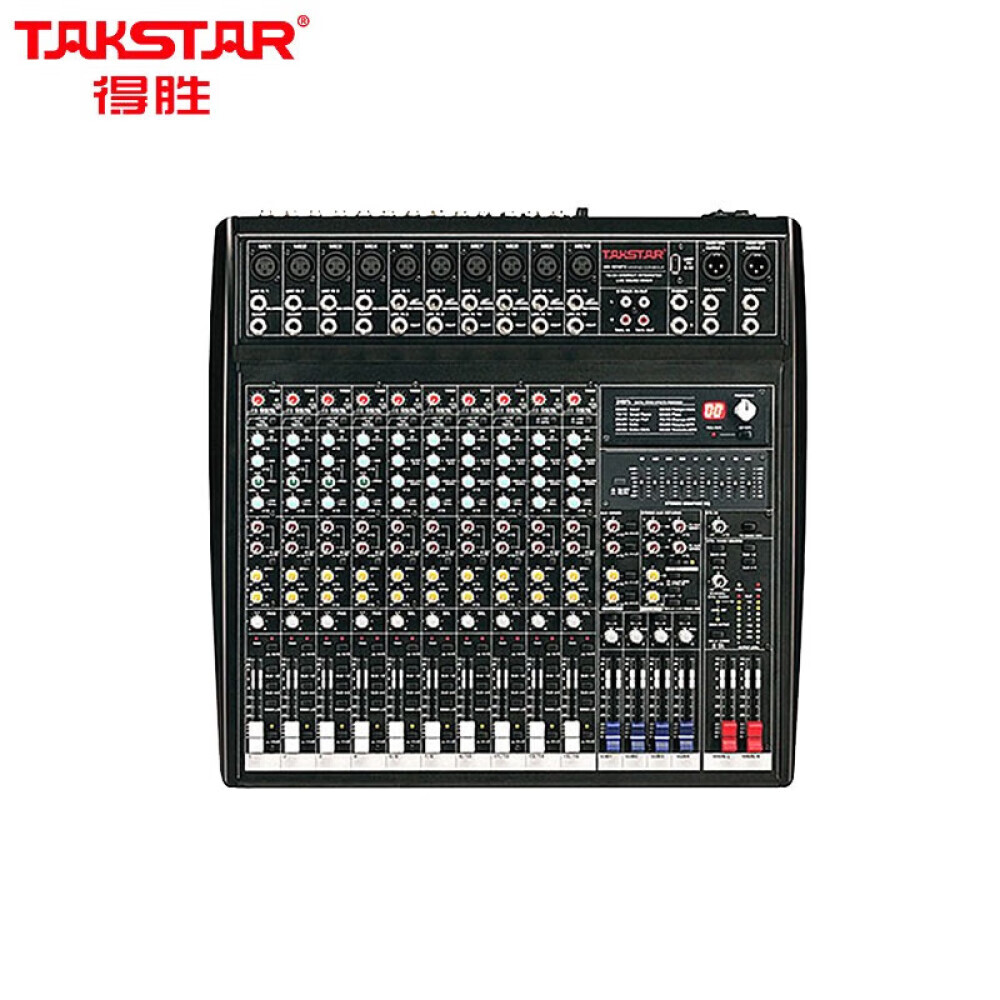 

Стереофонический микшер Takstar XR-1016FX 16-канальный с двойными эффектами