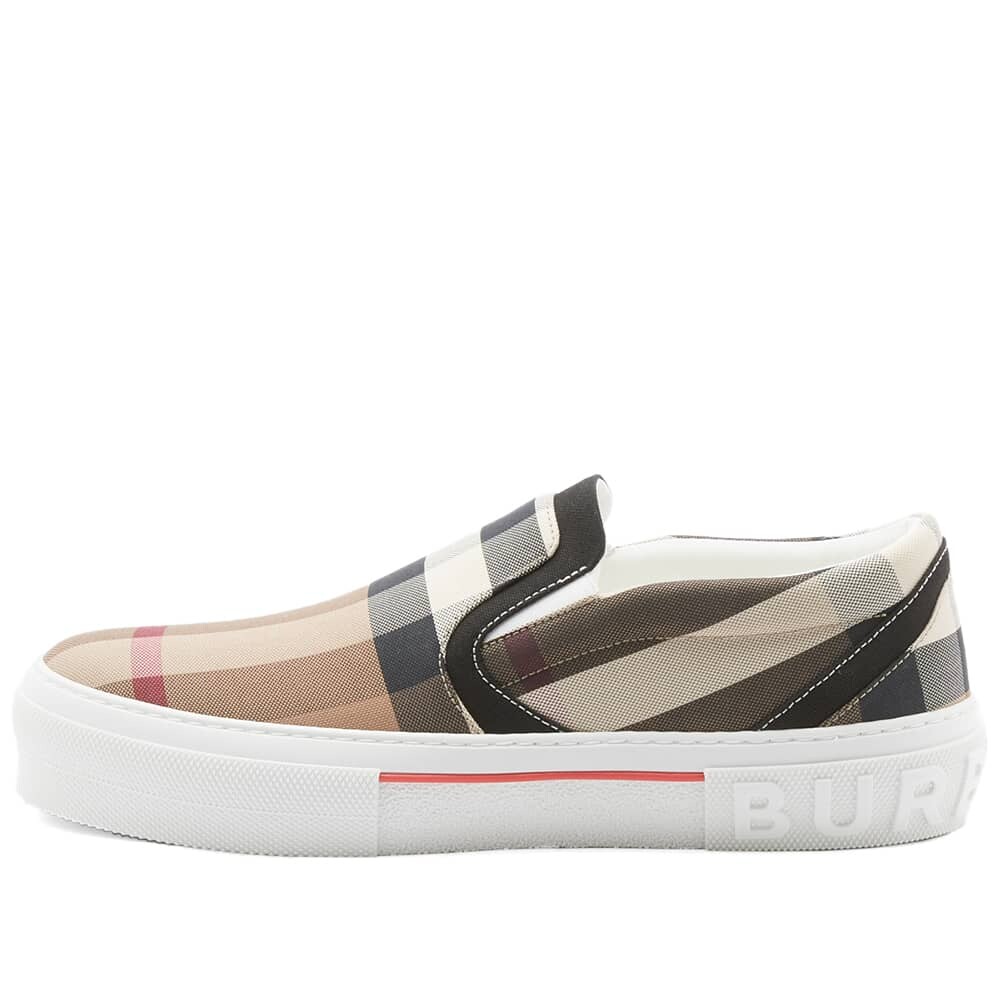 

Кроссовки Burberry Curt Check Slip On Sneaker